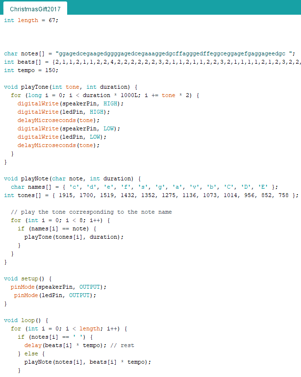 Arduino Music Box
