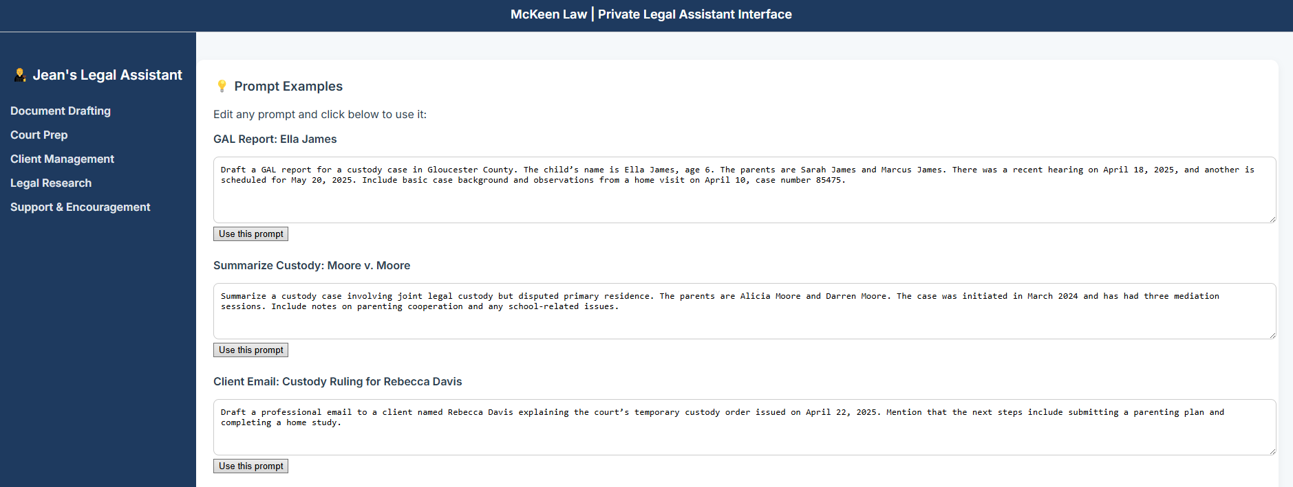 Legal AI Assistant